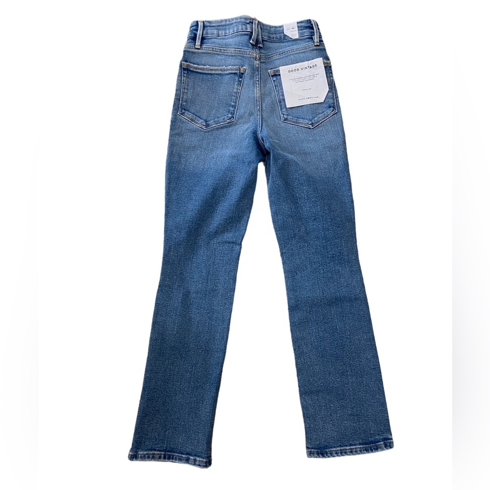 NWT Good American Good Vintage Jeans size 00 - Picture 3 of 3